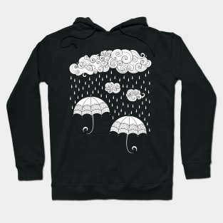 Noncolored Fairytale Weather Forecast Print Hoodie